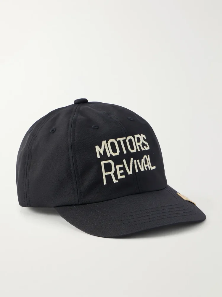 Excelsior Wool and Silk-Blend Twill Cap