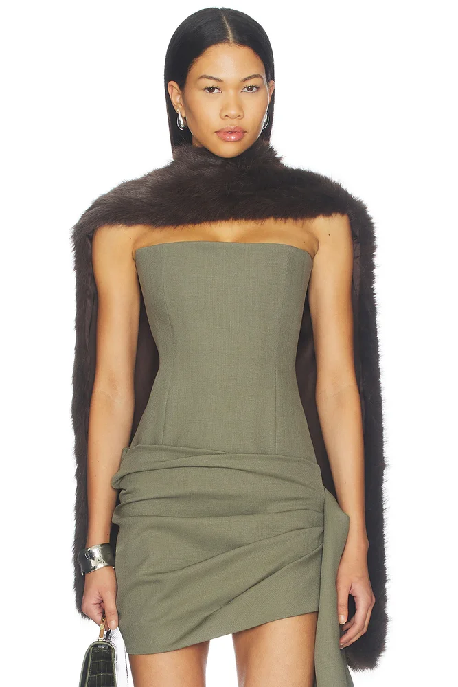 Kari Faux Fur Scarf