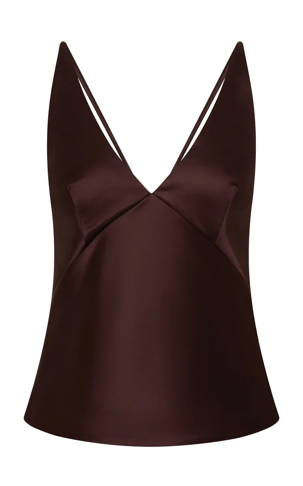 Structured Satin Cami