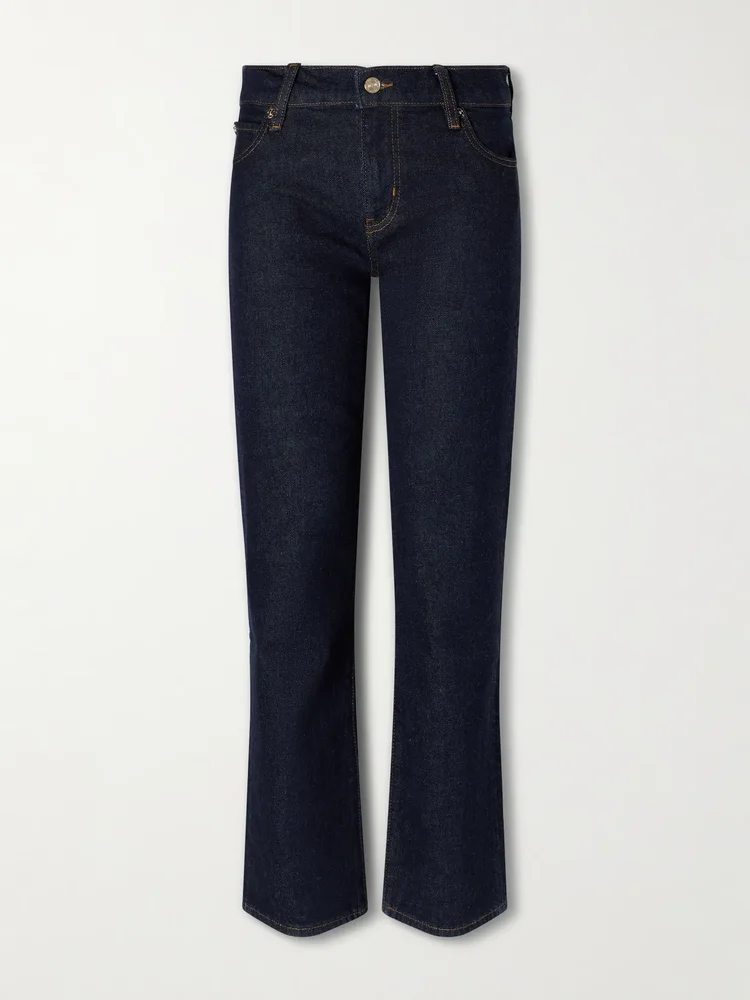 The Cigarette low-rise slim-fit jeans