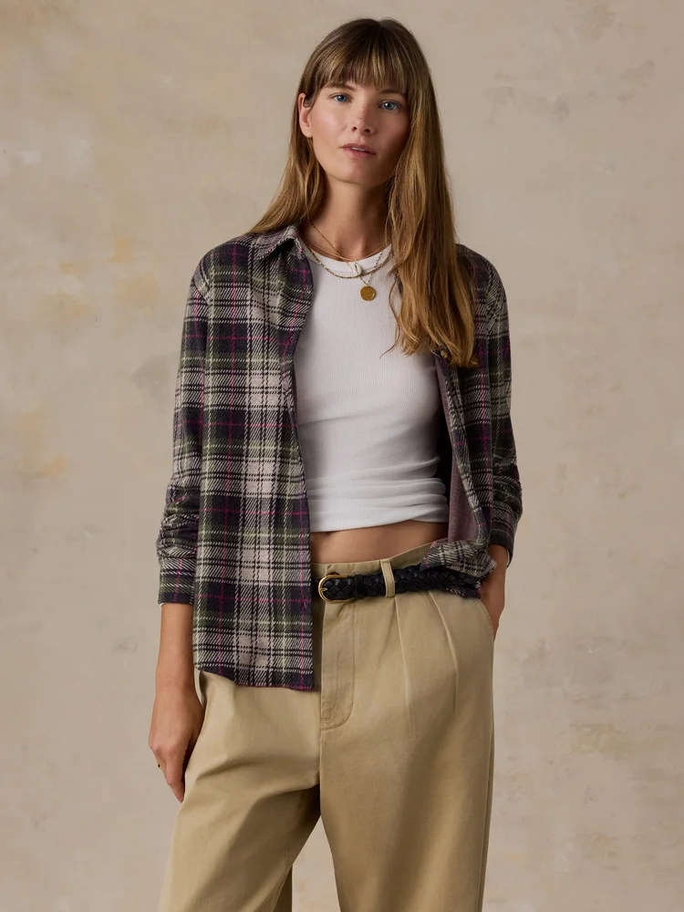 Legend Sweater Classic Shirt, Sugar Hill Plaid