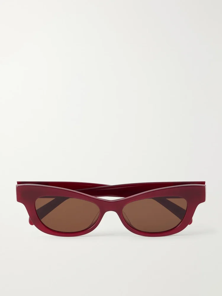 Triomphe cat-eye acetate sunglasses