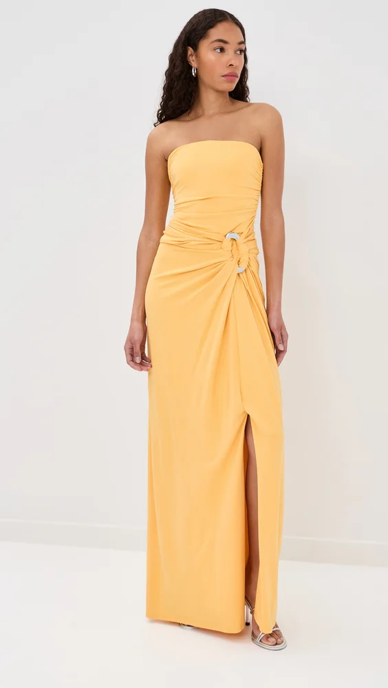 Emma Sleeveless Bustier Gown