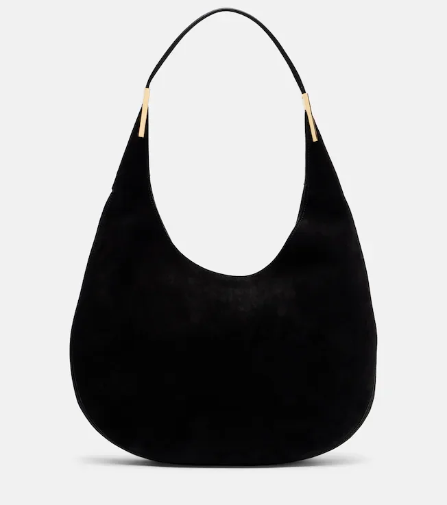 Florence Large suede shoulder bag