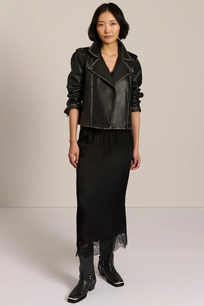 Rivington Leather Moto Jacket