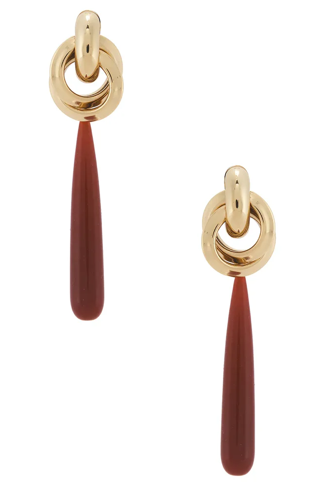 Nala Knot Stone Earrings