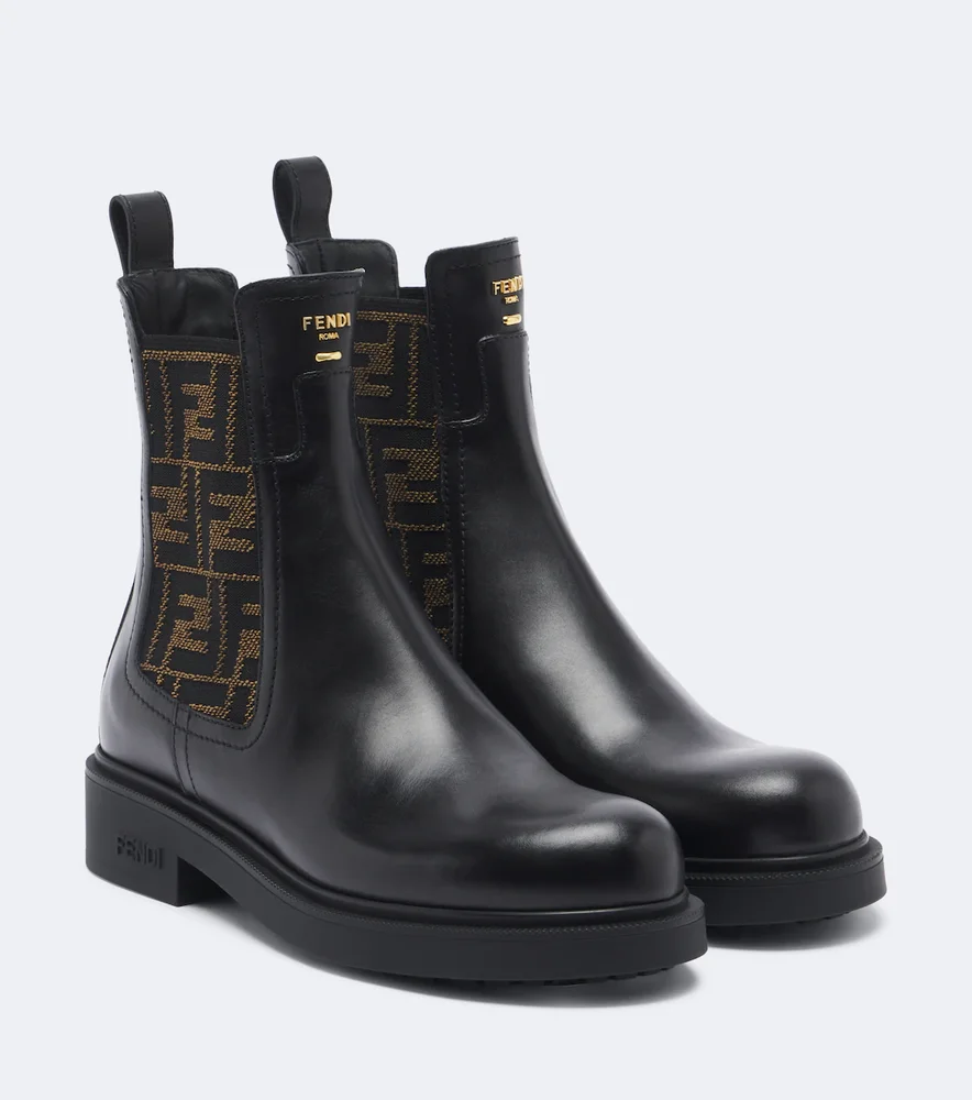 Commando FF Zucca leather Chelsea boots