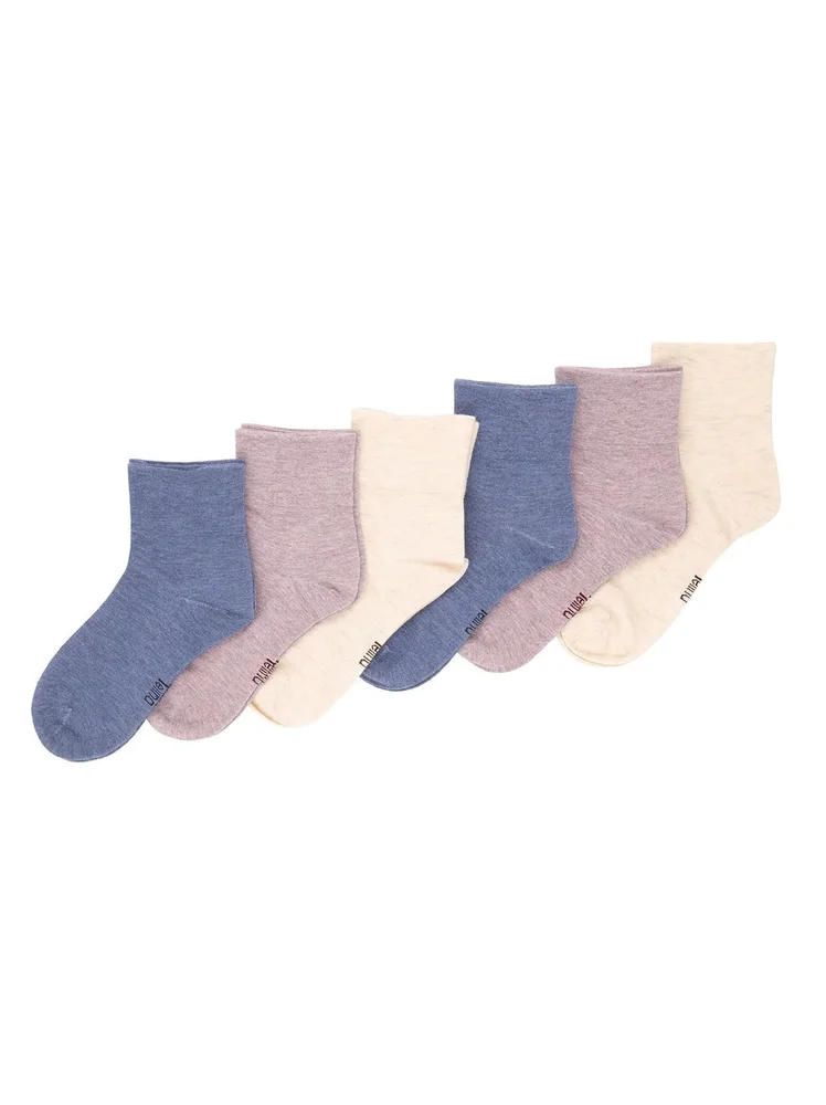 Lightweight Non- Binding Top Anklet Sock 6-Pack