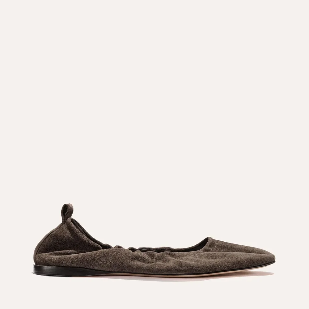 The Pascale - English Brown Suede