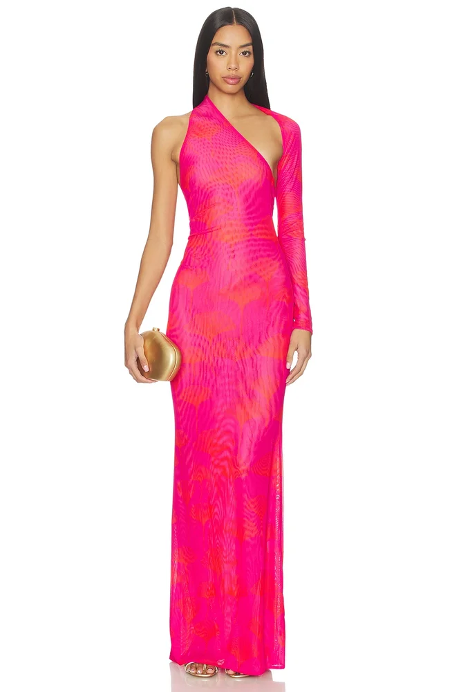 Emma Dress in Fuchsia Frenzy