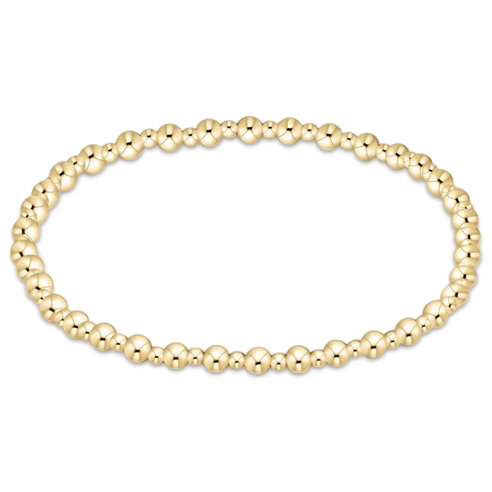 Grateful Gold 3mm Bracelet