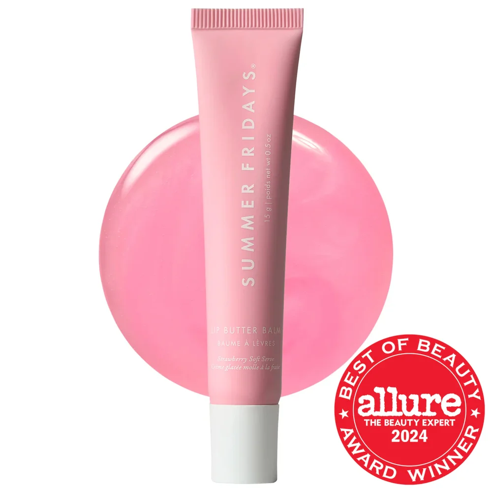Lip Butter Balm Treatment for Hydration + Nourishing Shine