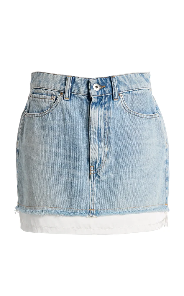 Nyra Denim Mini Skirt