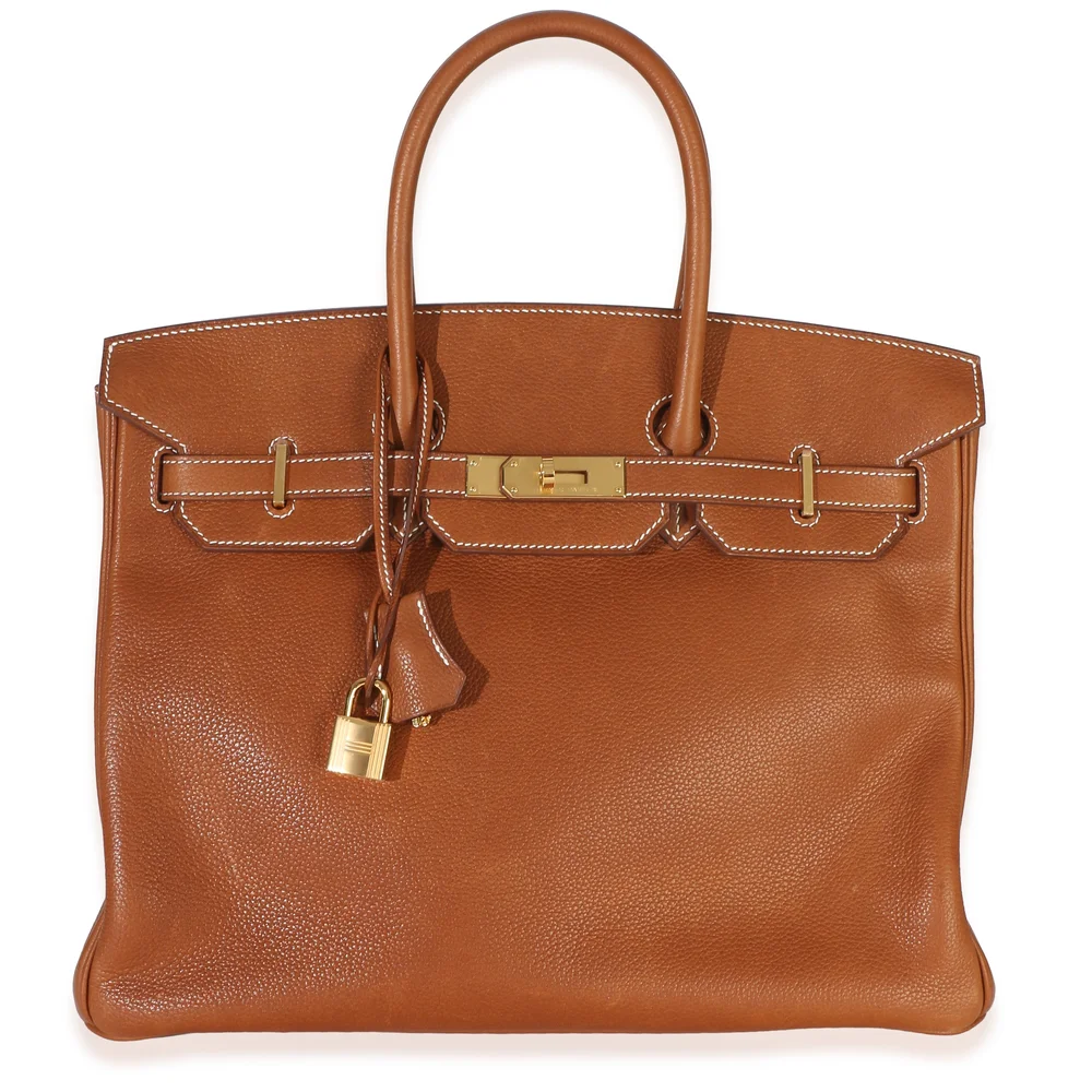 Barenia Birkin 35 in Fauve