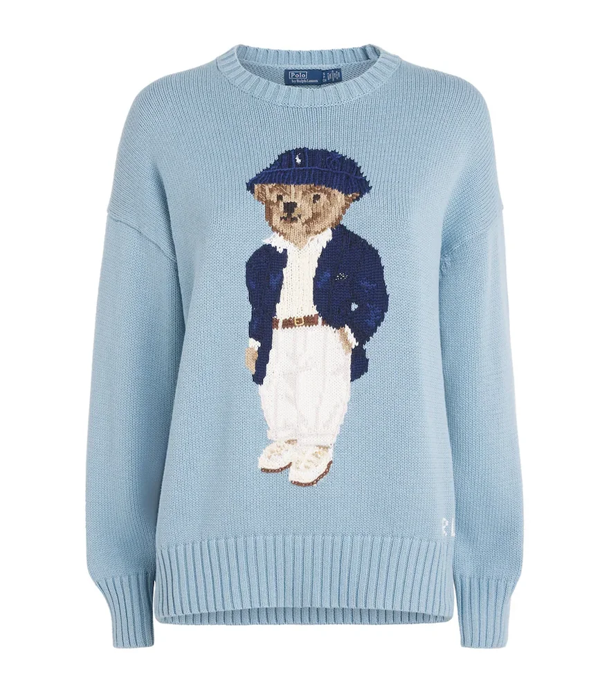 Cotton Polo Bear Sweater