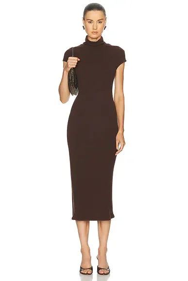 Monique Slouchy Mock Neck Dress