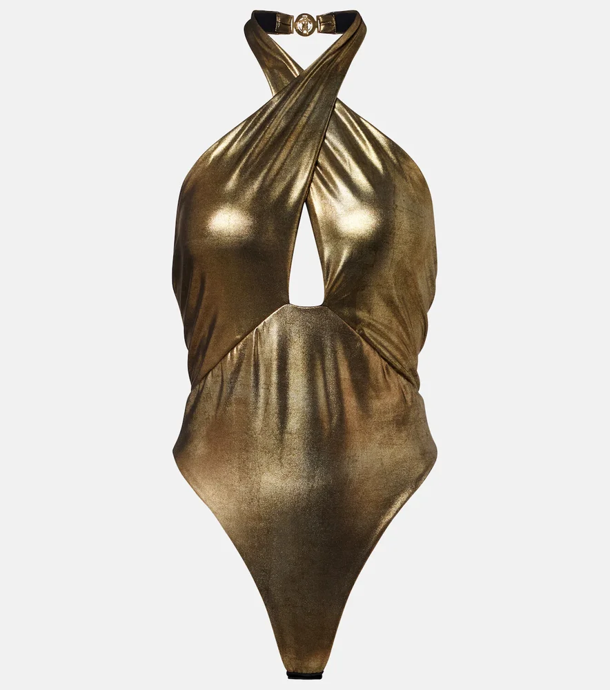 Halterneck Bodysuit