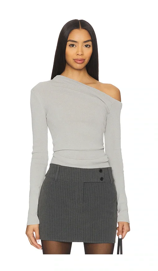 Knit jacket in wool blend