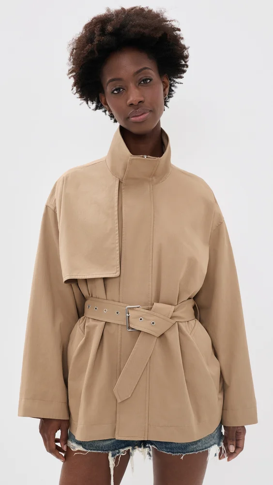 The Short Field Trench Coat