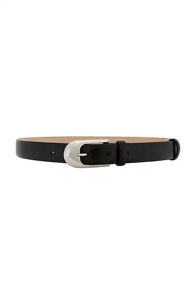 Dome 25mm Silver Belt