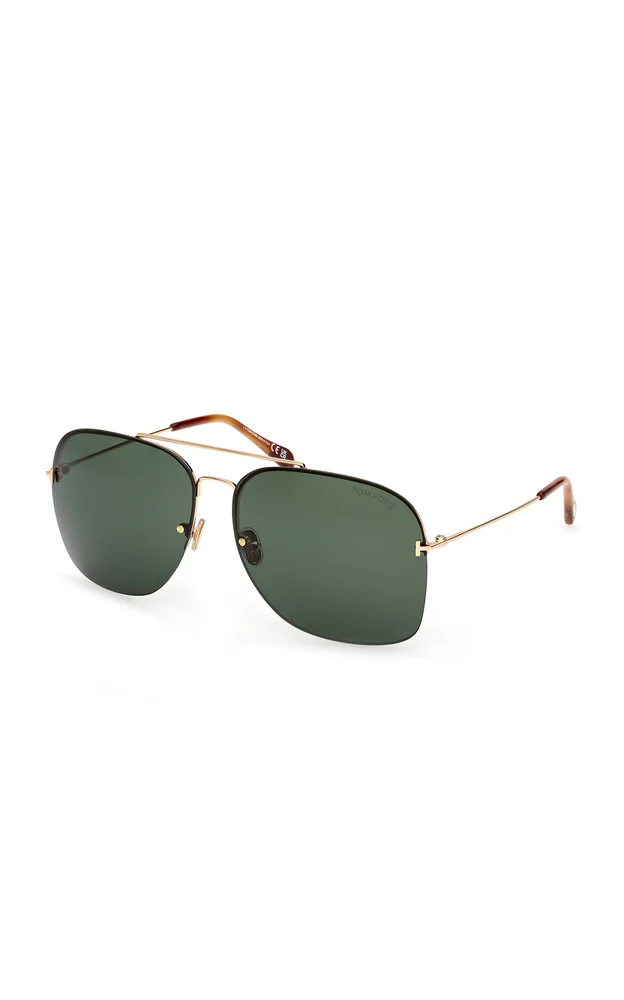 Mackenzie Aviator Metal Sunglasses