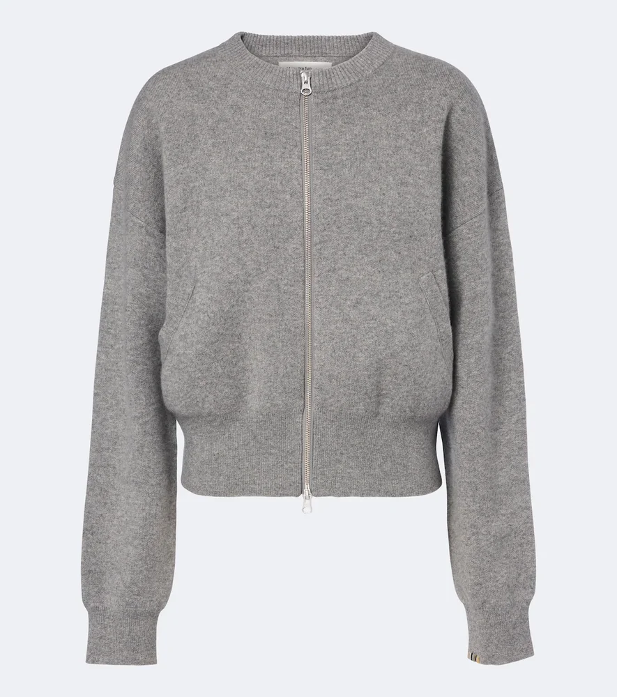N°478 Xtra Fun cashmere zip-up cardigan