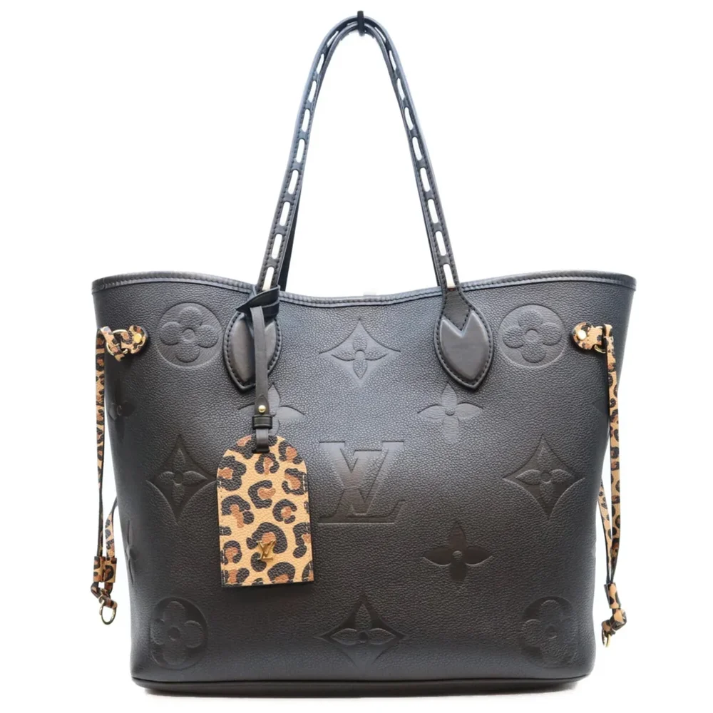 Louis Vuitton Neverfull NM Tote Wild at Heart Monogram Empreinte Giant MM