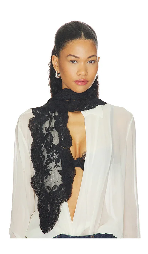 Lace Neck Scarf
