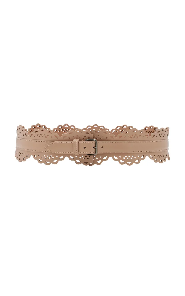 Bustier Leather Belt