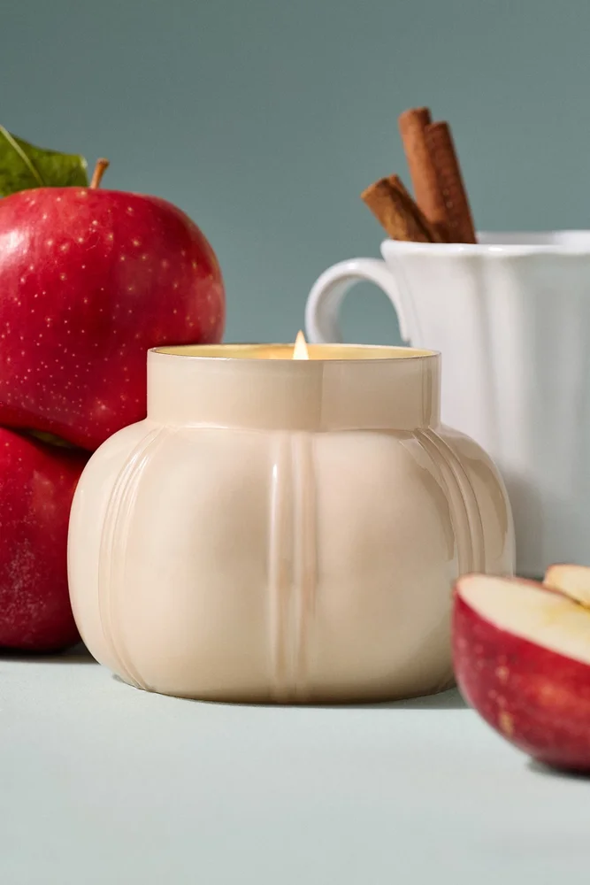 Capri Blue Fruity Spiced Cider Glass Jar Candle