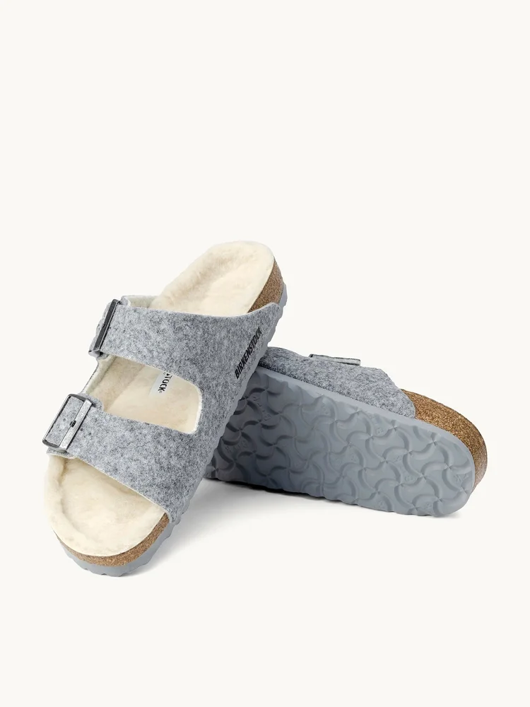 Arizona Shearling-Lined Sandals