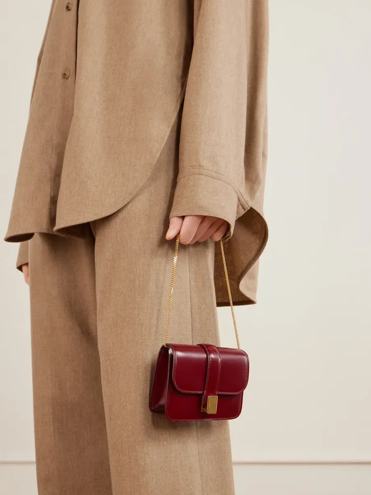 Blake mini leather shoulder bag