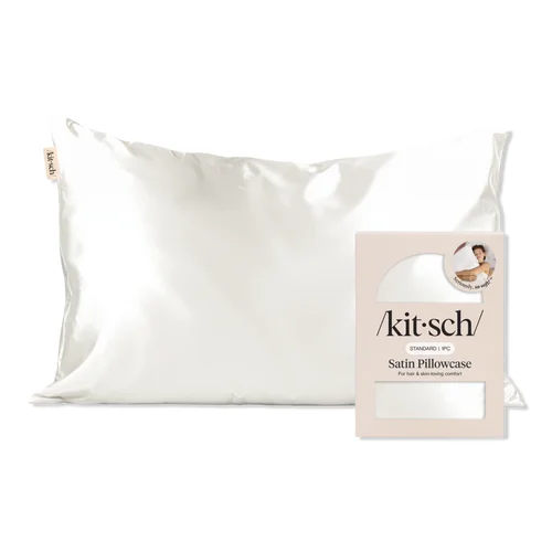 Satin Pillowcase - Ivory