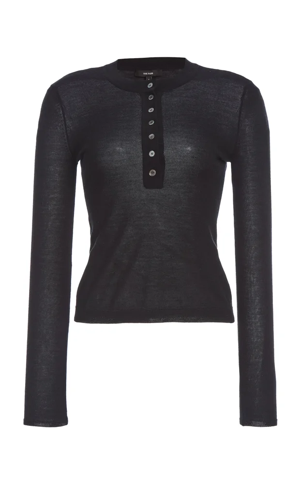 Mindy Cashmere-Silk Sweater