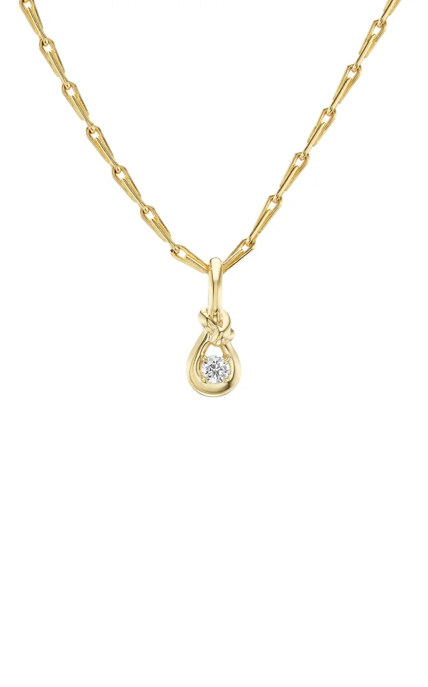 14K Yellow Gold Mini Boa Charm