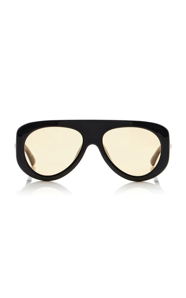 Osservatorio Pilot-Frame Acetate Sunglasses