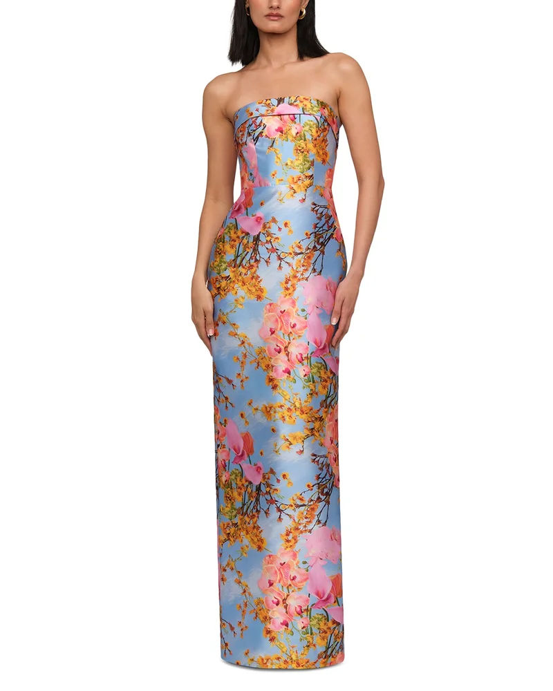 Cleo Strapless Gown