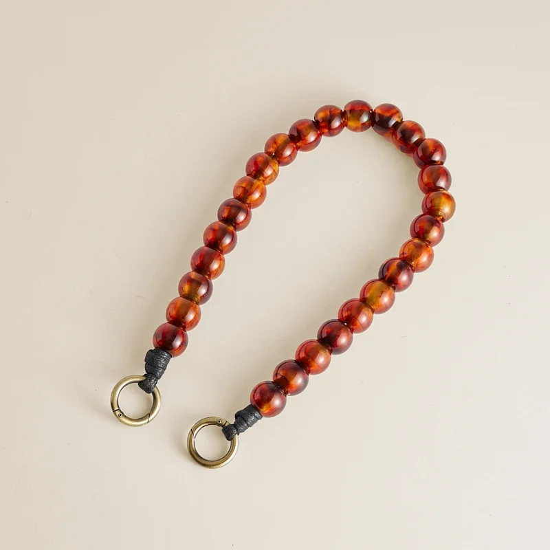 Shoulder Strap - Tortoise Beads