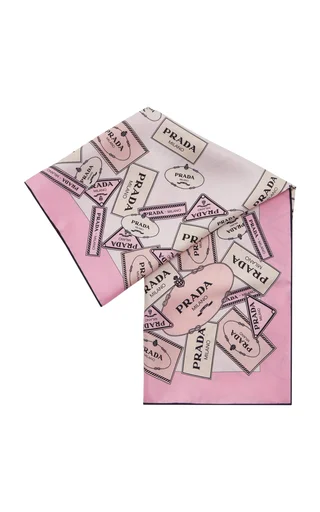 Heritage-Print Silk Twill Scarf