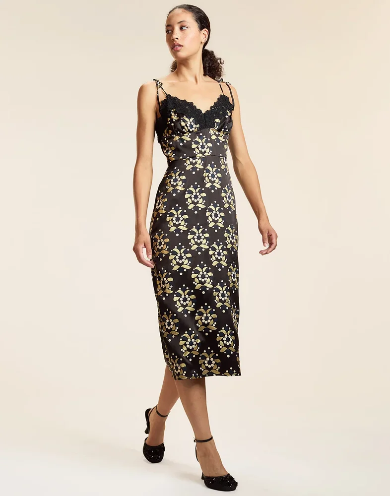 Gold Filigree Dress