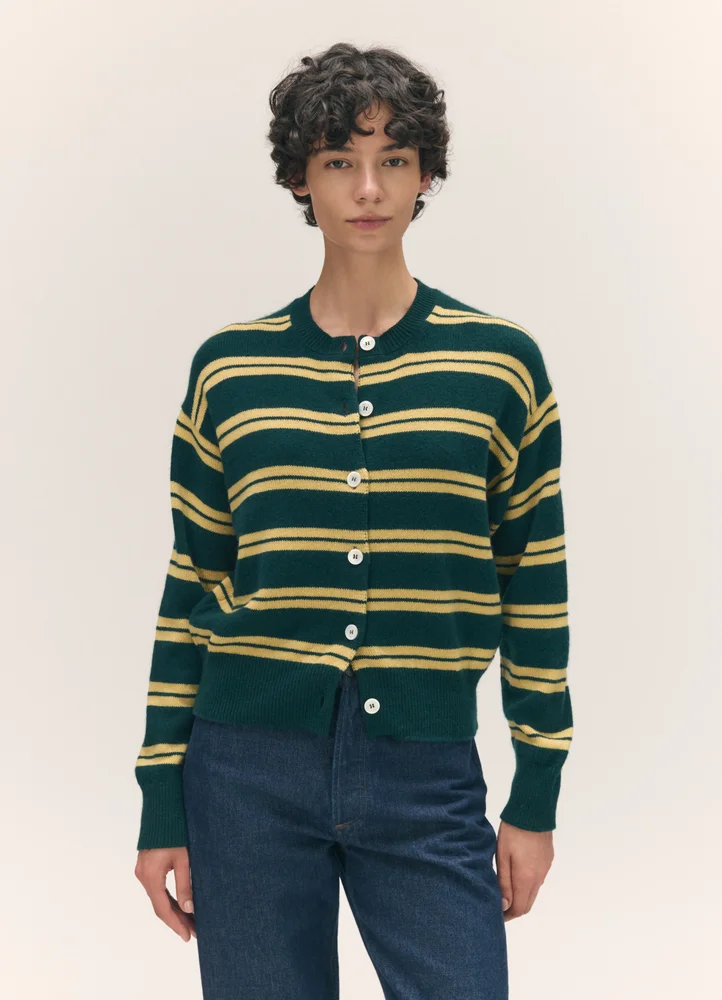 Ada Crewneck Cardigan