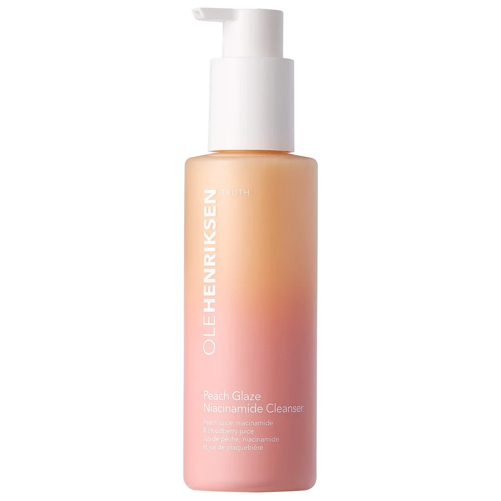 Peach Glaze 2% Niacinamide Cleanser for dull and uneven skin