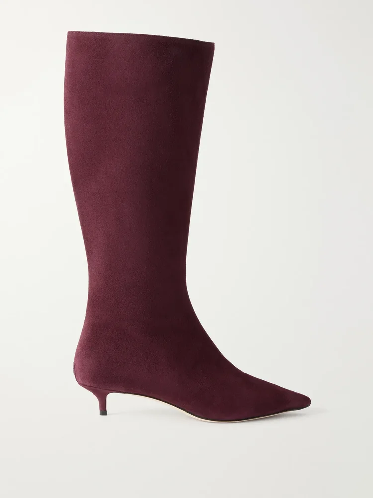 Amis 35 suede knee boots