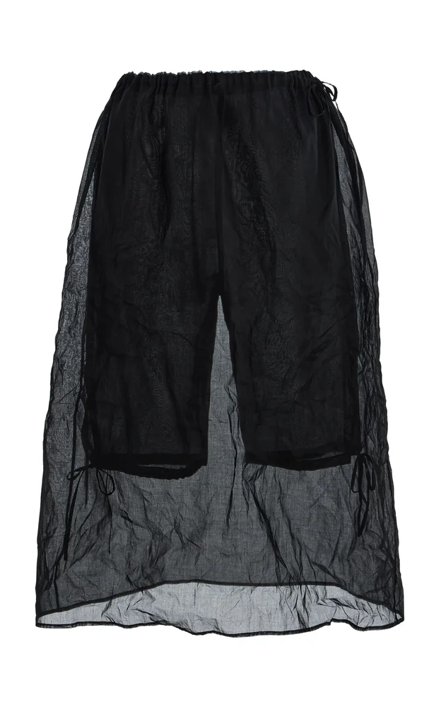 Sheer Organza Skort
