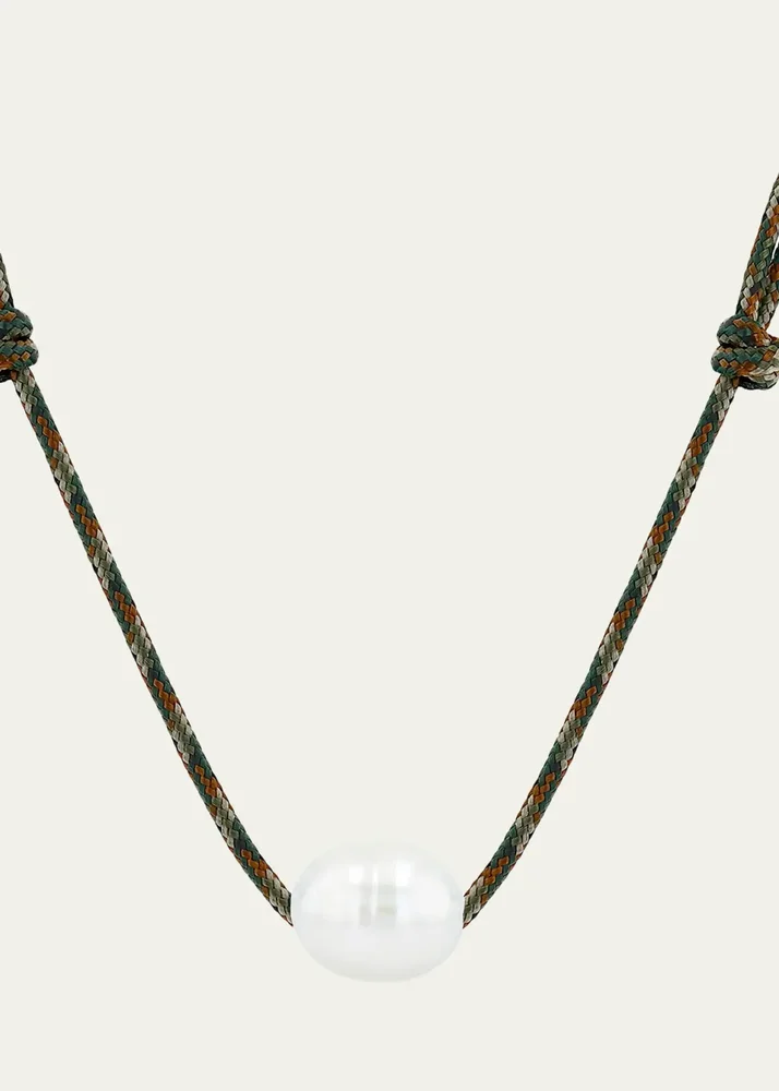 Medium Baroque Pearl Paracord Necklace