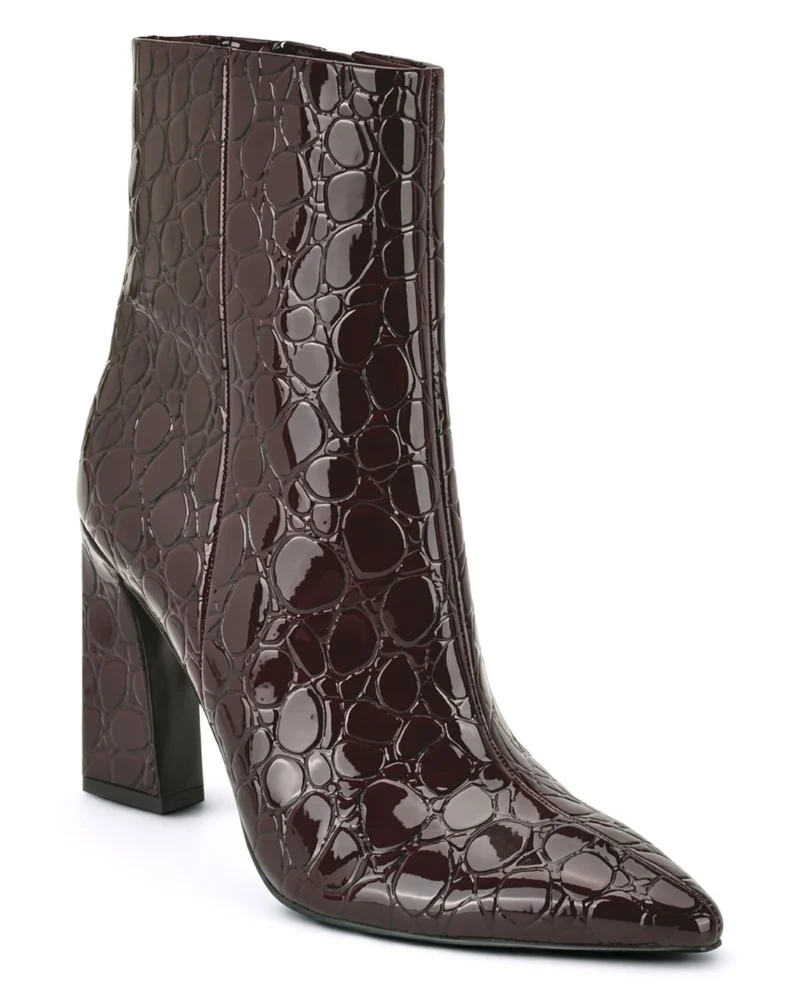 Todaye Sculpted Block Heel Booties