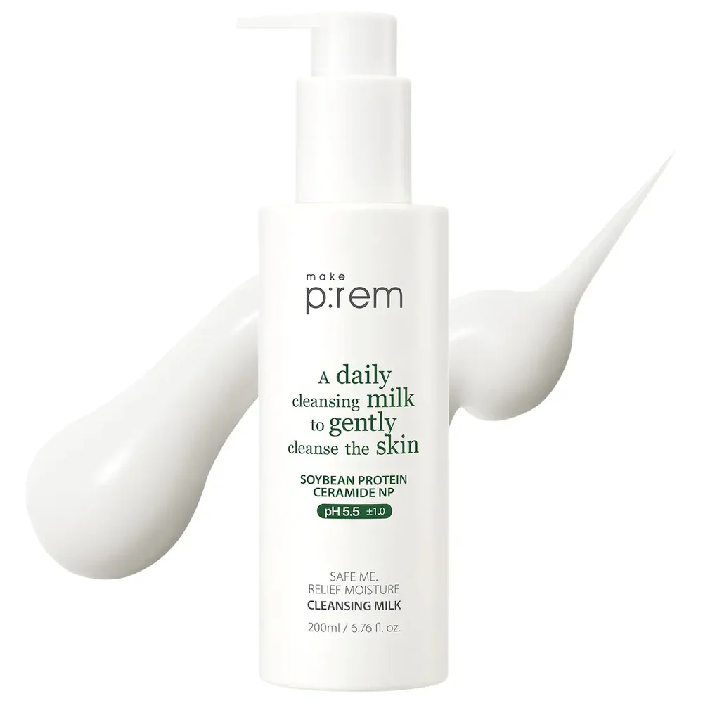 Safe me. Relief Moisture Gentle Cleansing Milk for Sensitive Skin Care