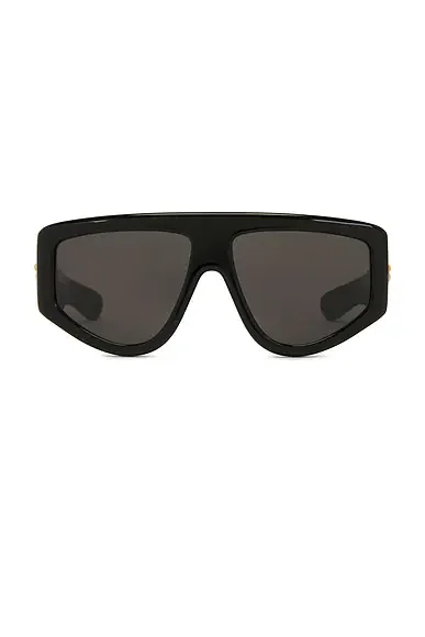 Ribbon Mask Shield Sunglasses