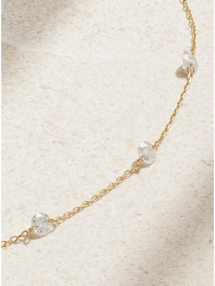 Danaé 18-karat Gold Diamond Necklace