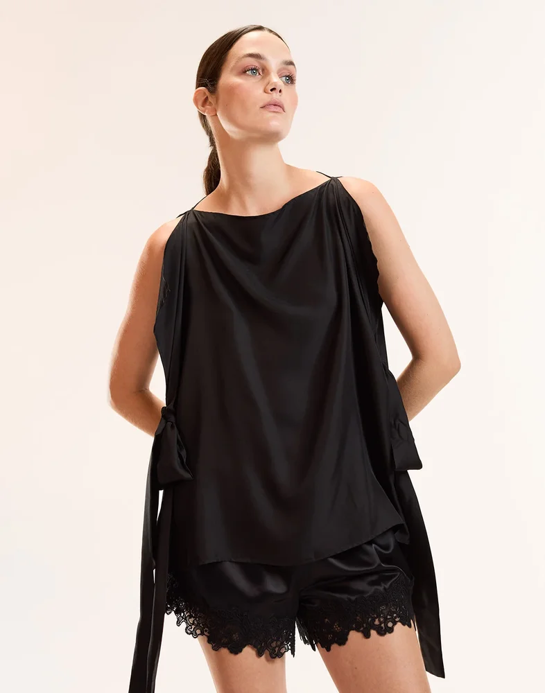 Windswept Tie Top